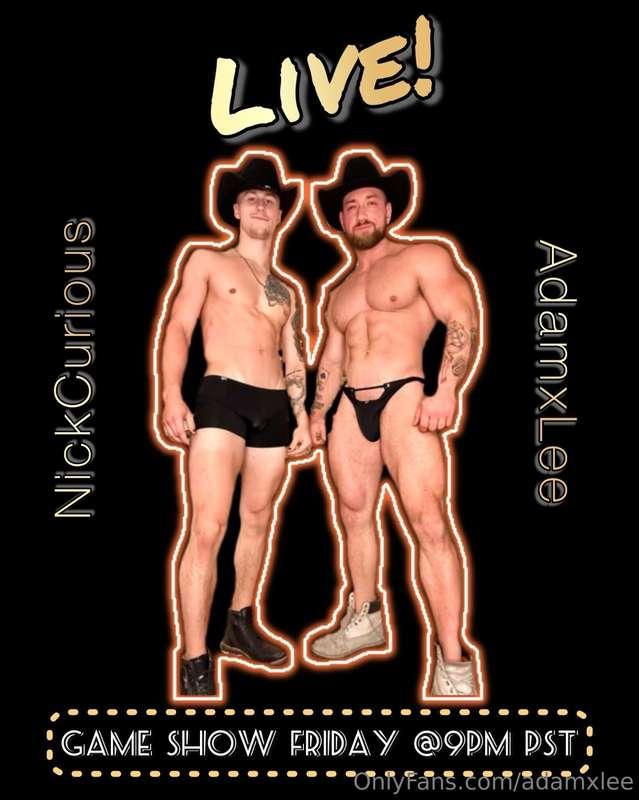 ****🚨LIVE SHOW ANNOUNCEMENT🚨****  Tune in to the Game Show o..