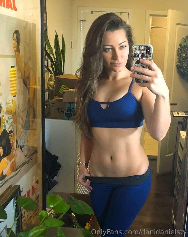 CUM do yoga with me! Here @akaDaniDaniels