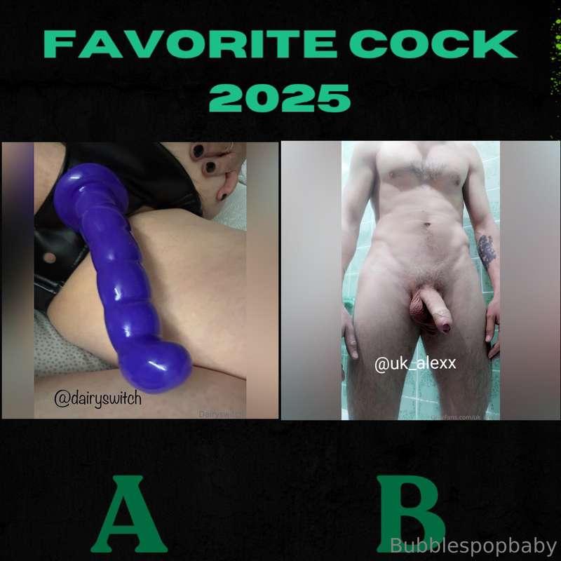 🍆 Favorite Cock 2025🍆ROUND 2$5 tip from fans or creators to ..