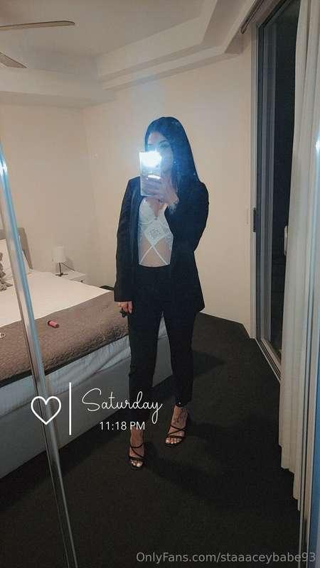Saturday night x I can be classy but I much rather being you..