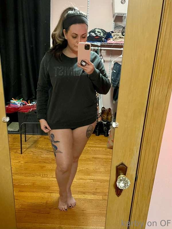 Undressing before bed… or, did you want to do that for me? 😉..