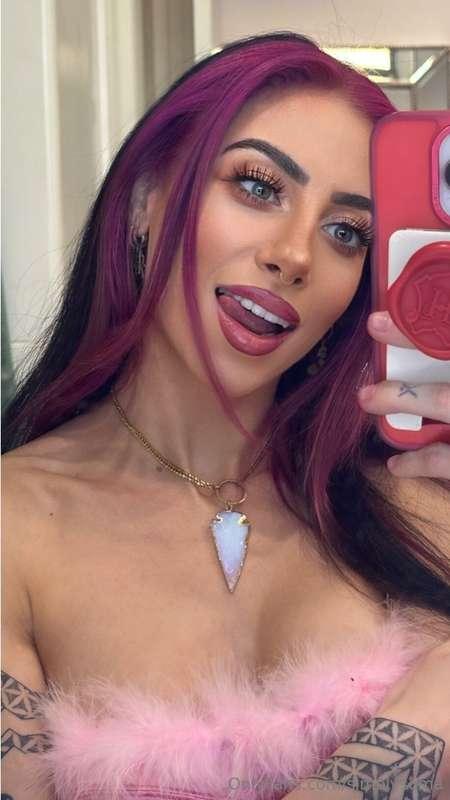 Crazy but not in a toxic way… just a fun way 🤪😏💜