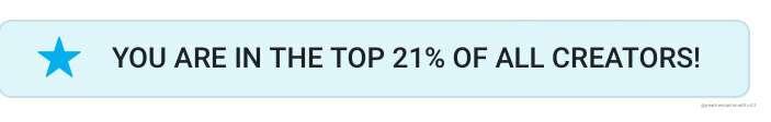 # Woot! 
# I reached top ***21%*** on my free page! 

I’ve c..