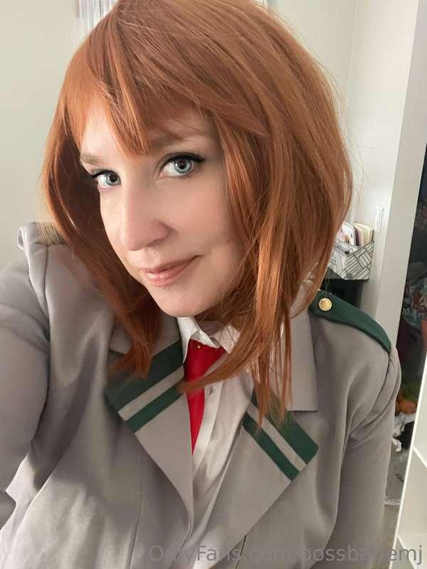 Here is the set I have been promising you. 
Ochaco Uraraka b..