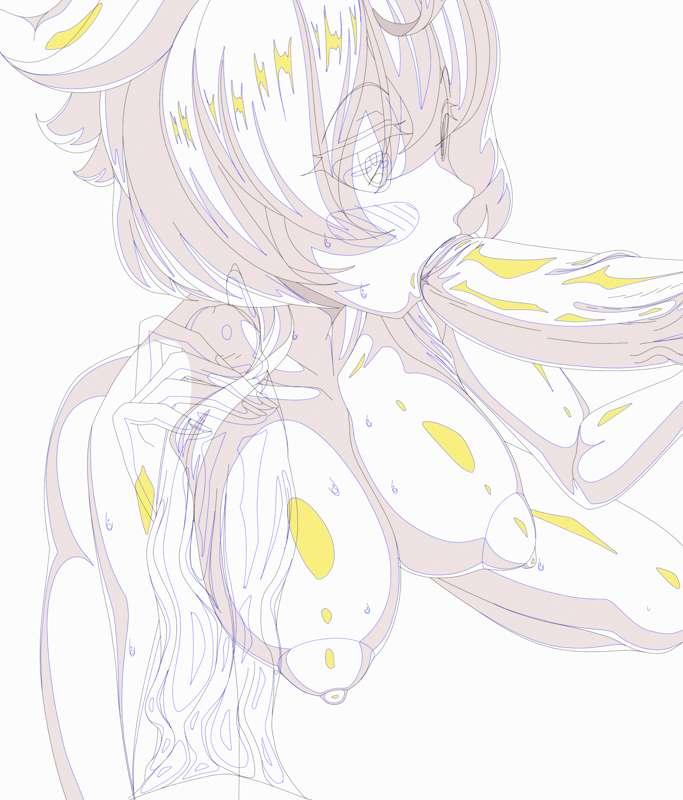 [wip,gif] GenshinImpact Ganyu 3P 2