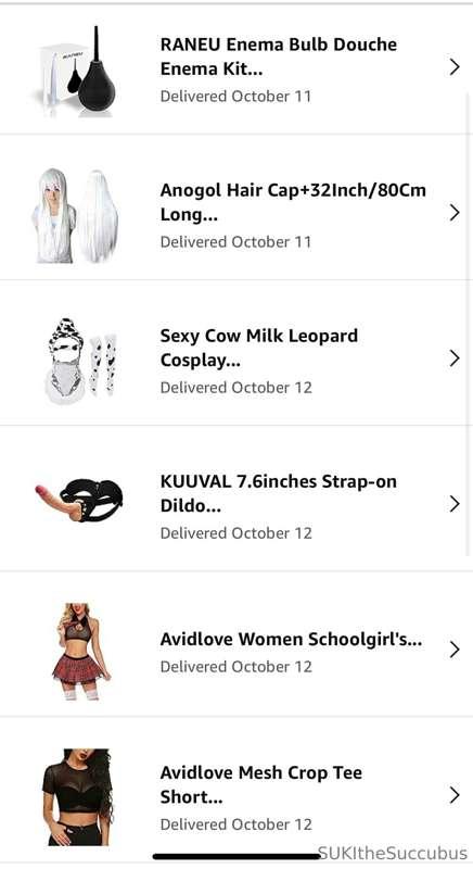 I ordered lots of items to make new content, new let’s put i..