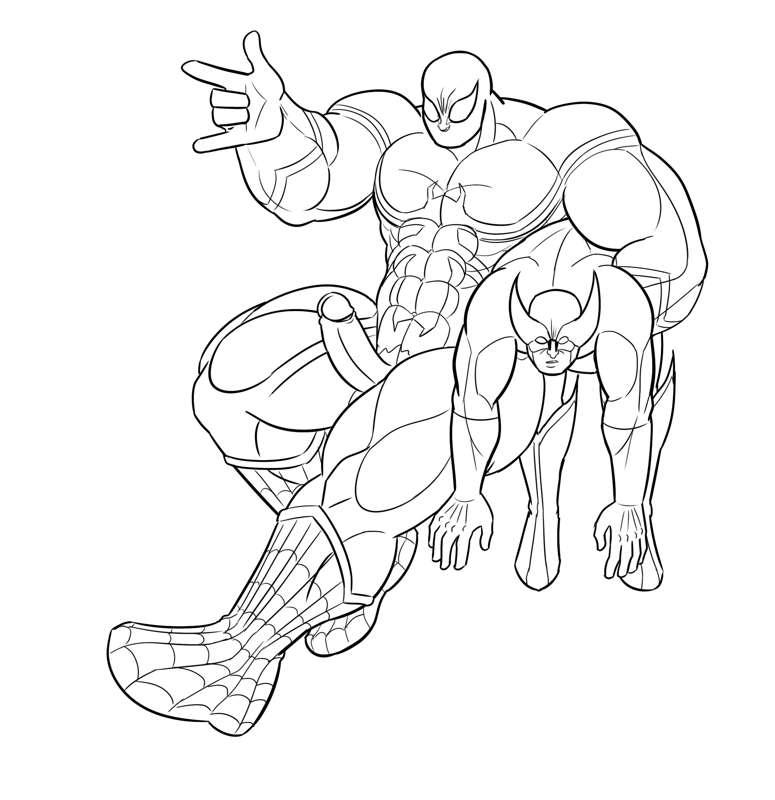WIP Venom X Wolverine
