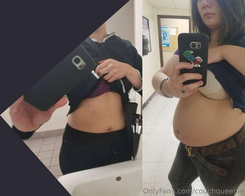 Showing up to work in 2018 versus showing up to work in 2019