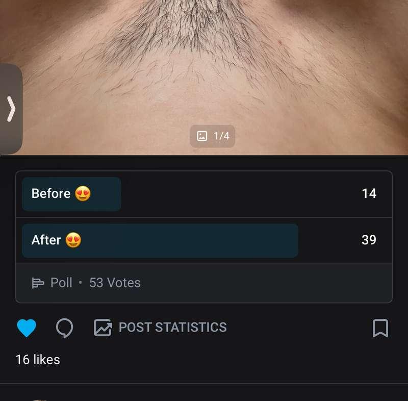 53 votes but 16 likes… do you want me to keep making content..