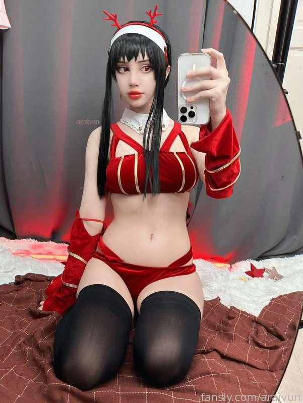 Wanna touch my horns?❤️🥀✨

#yorforger #stockings #heels #lingerie #yor #spyxfamily #cosplay #christmas #cute #mommy 