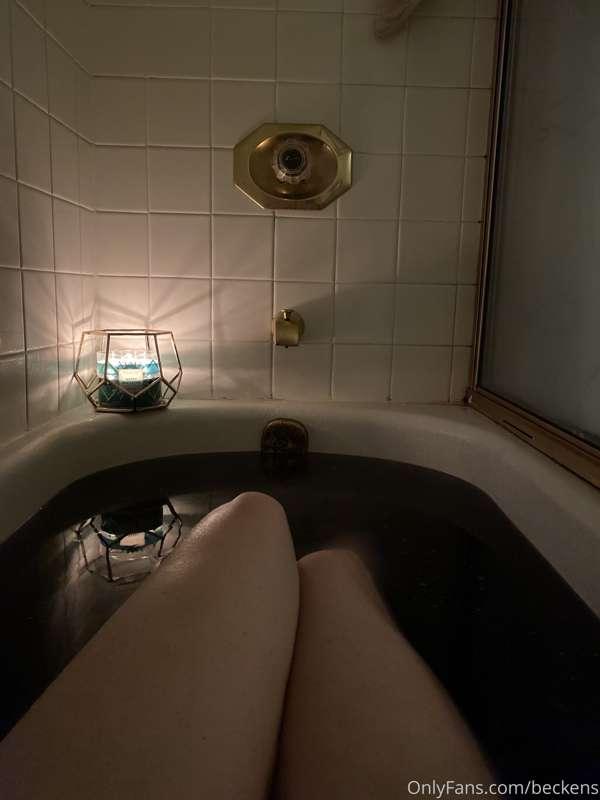Had a little me-time in the bath~