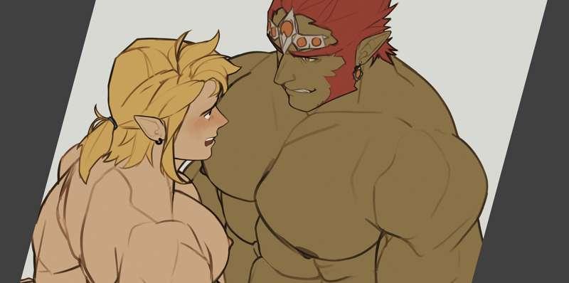 Ganondorf x Link WIP