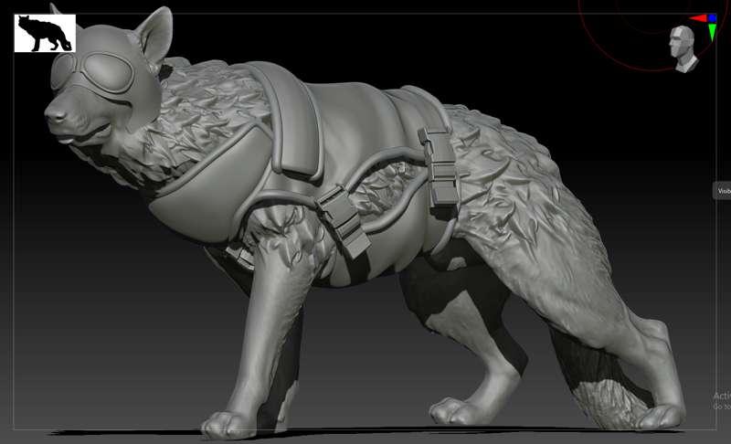 sculpting some good bois for exclusive set