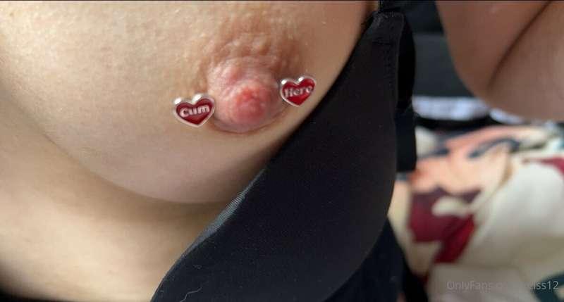 New piercing😈 I also have  “Fuck me” ones🤫