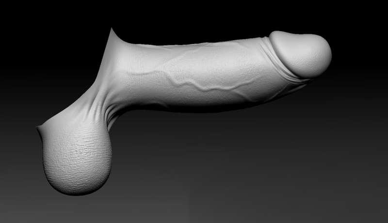 WIP - PornstarCock V7 High Poly Sculpt