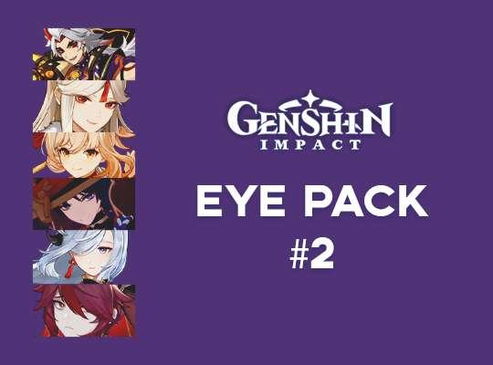 Genshin Impact Eye Pack #2