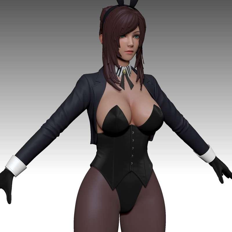Primrose Deluxe Bunny - WIP High Poly