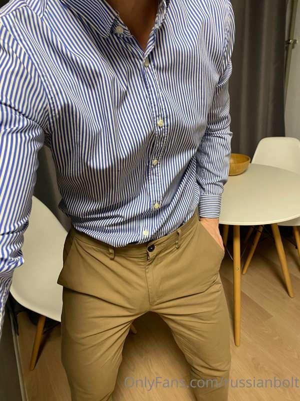 After work, so tired 😈 ➡️ Next hot pic 🍆