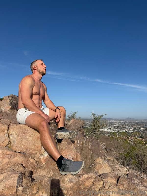 Yeaaa.. that hike was as hard as it looks... hahaha Have an ..