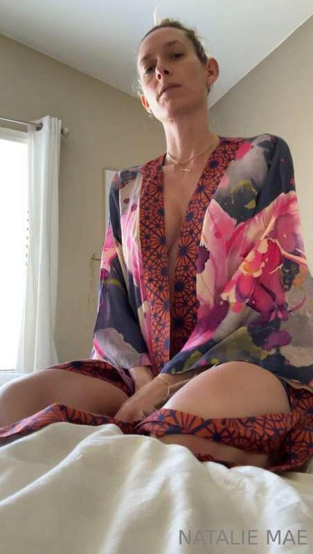 want to watch the robe come open as I spread my legs and lif..