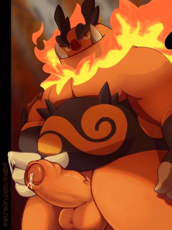 Painting Practice - Emboar #2 Speedpaint