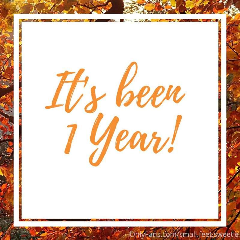 I can't believe I've had this page for a year! Thank you all..
