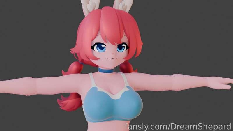 I've been working on a Dreamflower 3D avatar for a bit now and, after lots of adjustments,  I think the design's finally in a place I'm happy with.  

When it's done,  I aim to use her in some (nsfw?) livestreams!



#furry #furryart #3D #Dreamflowerbunny #Dreamshepard