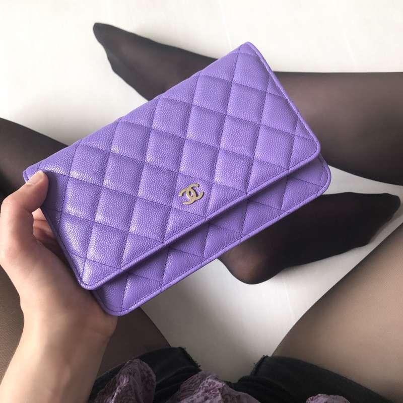 Chanel and tights = always classy 💜 - POV 