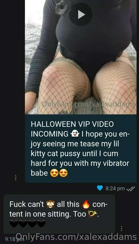 reaction to my newest VIP video 🙈 **available right now if y..
