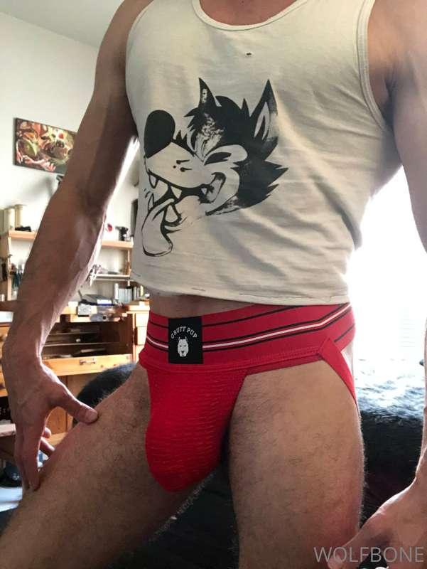 Hot and Sweaty leg day 🥵 🐺