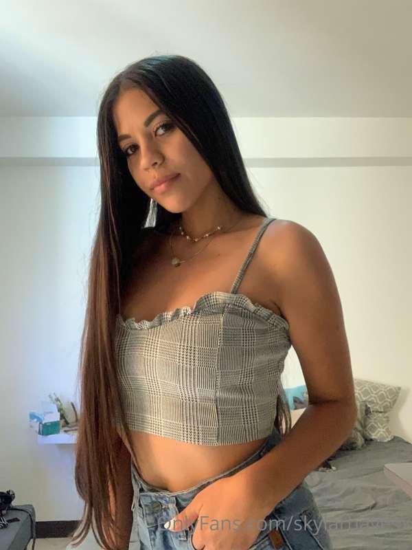 Do you like my outfit baby? 😉☀️
