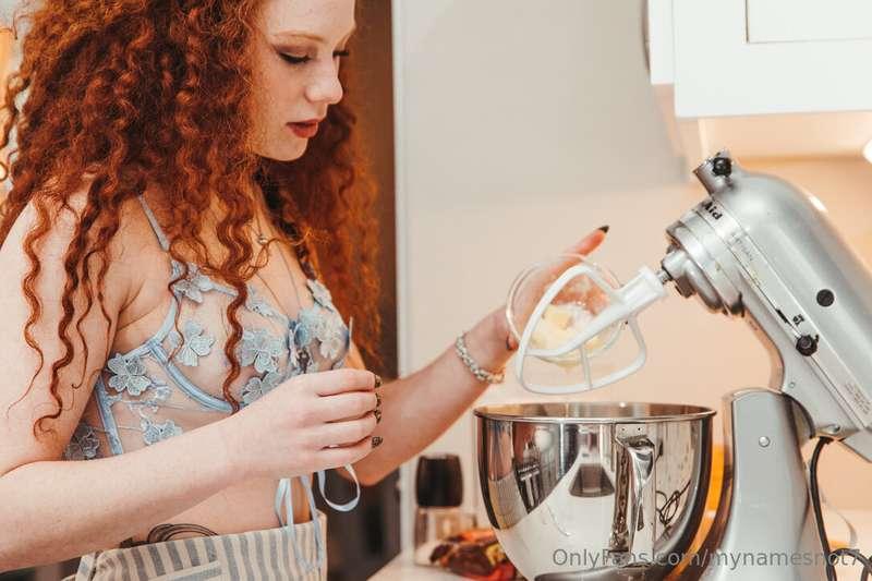 to be honest, I think baking cookies sounds like the perfect..