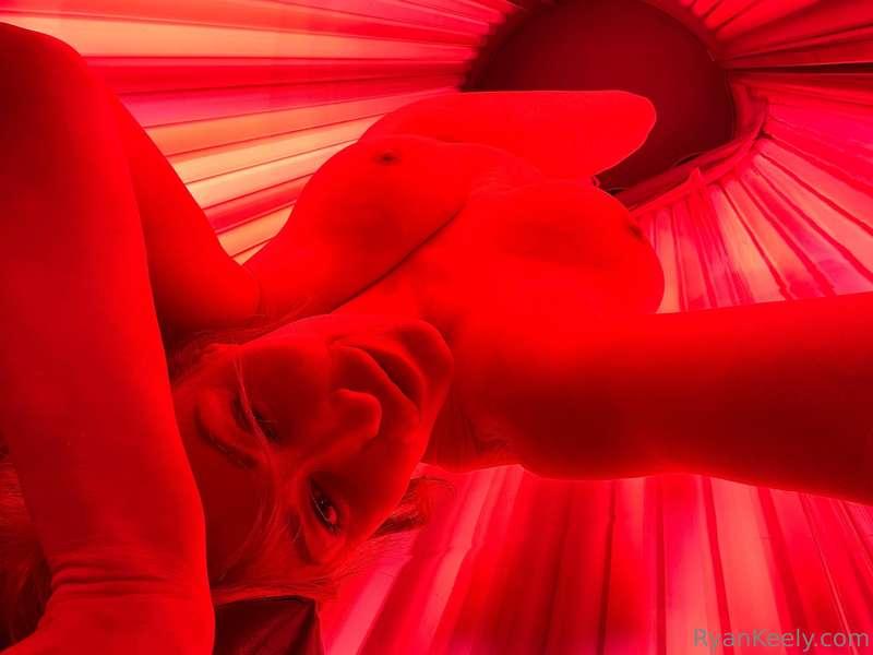 Wanna see the results of this tanning session? 👅 How about a..