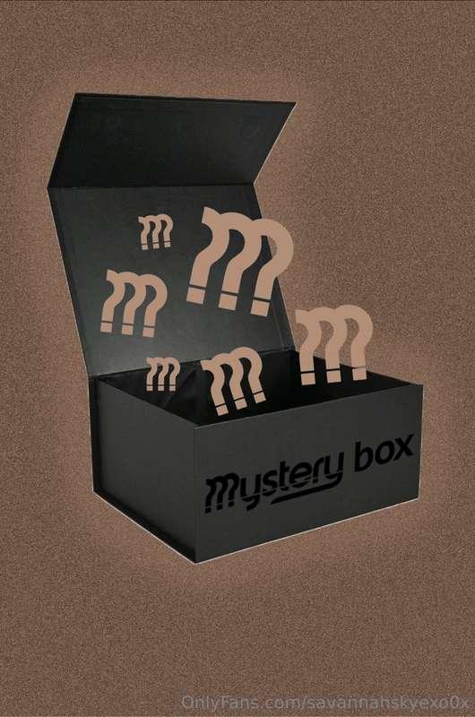 ## ***MYSTERY BOX!!***  Wanna fuck around and find out? 😈 I ..