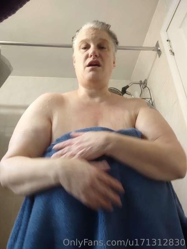Just took a shower 🚿