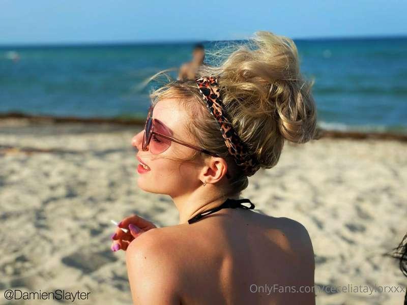 A cute pic from the beach in Miami