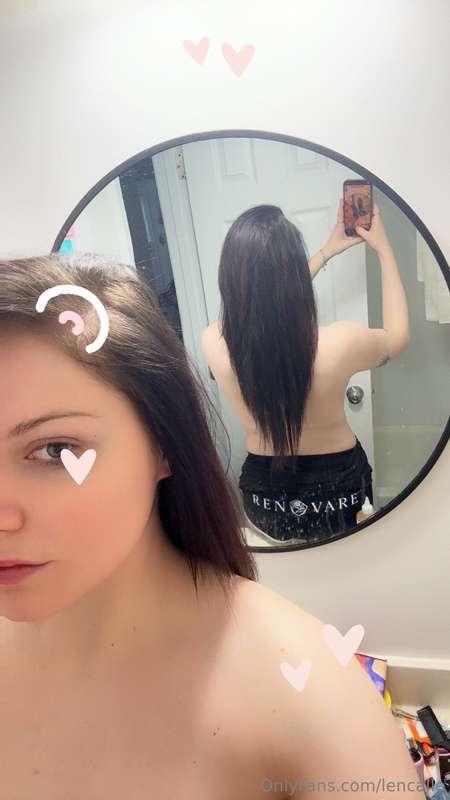 Wanna see the front version? Tip $20 for my snap chat!