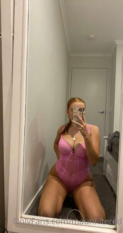 sittin pretty in pink 💓
