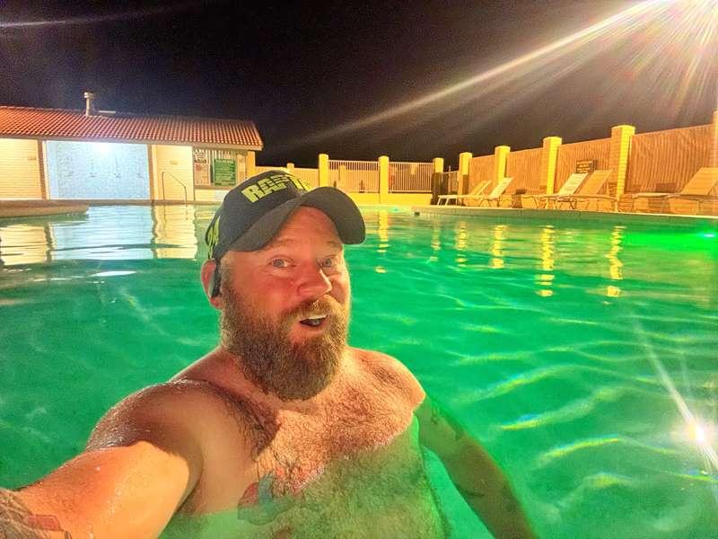 Pool is EMPTY tonight!!! 