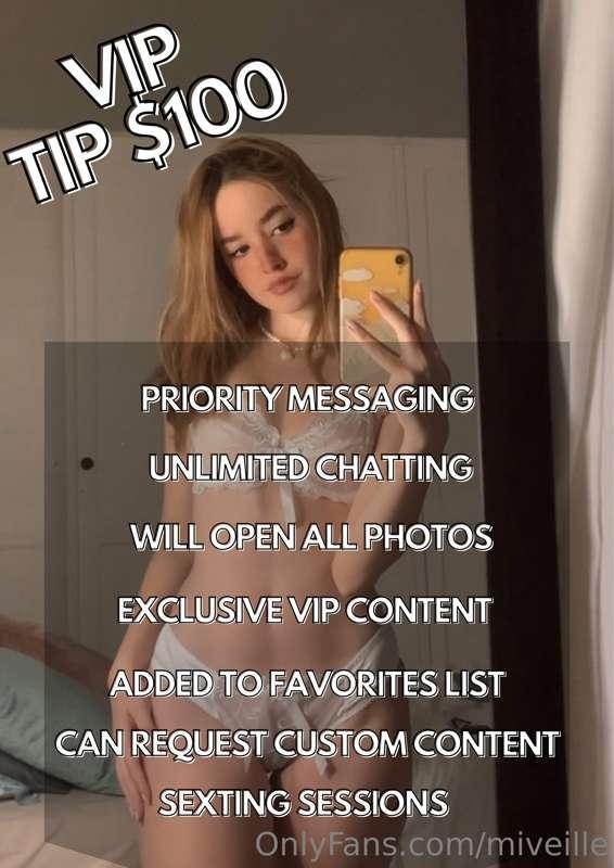decided to FINALLY release VIP !! you get access to my most ..