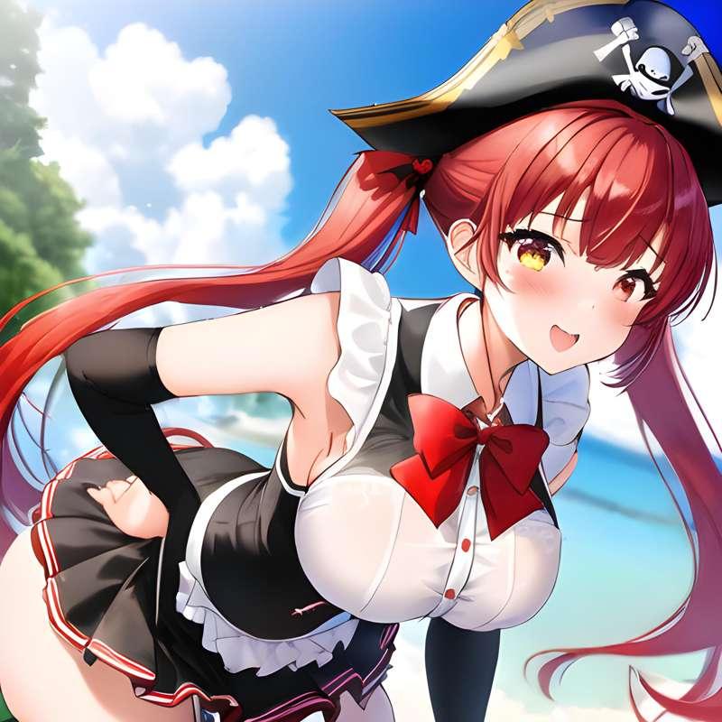 Houshou Marine Mixing Costumes