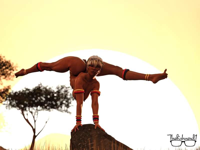 Elena handstand V2