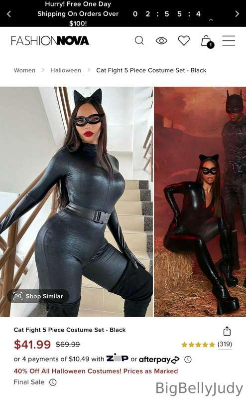 I really want to be cat woman and Lola bunny for Halloween 🥹..