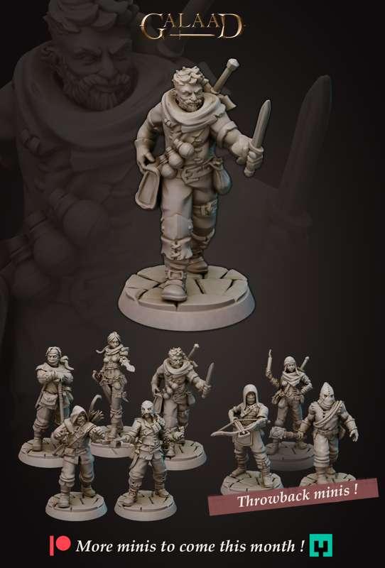 Cross promo with Galaad miniatures!