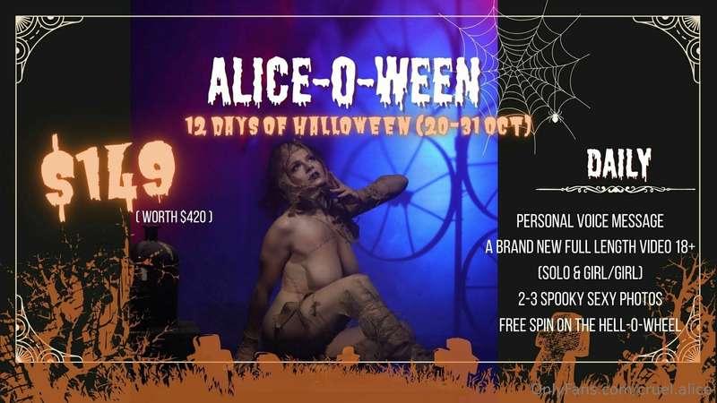 Spooky season here we go. This year I got an absolute super ..