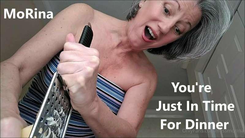 Preview of "You're Just In Time For Dinner":  You were looki..