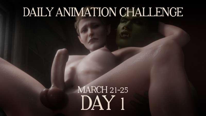 March 2022 Animation Challenge - DAY 1