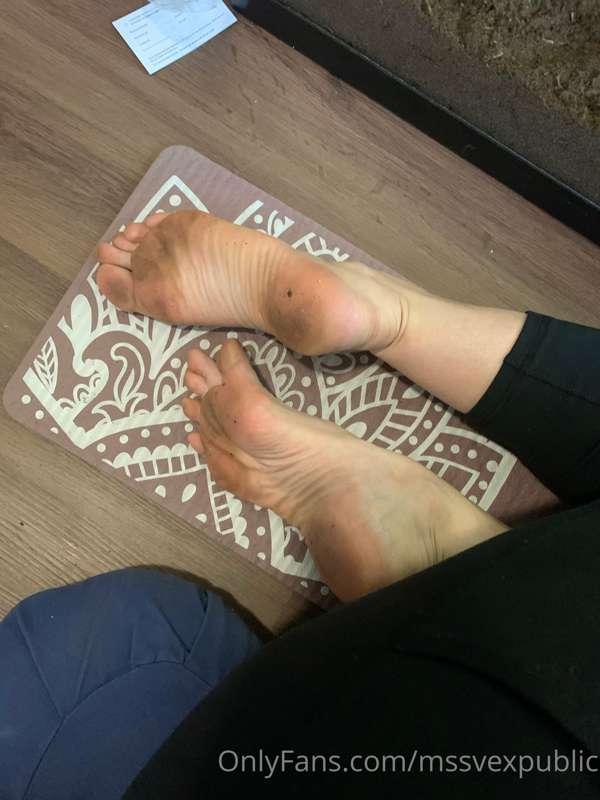 Are you gonna get on all fours and clean these?