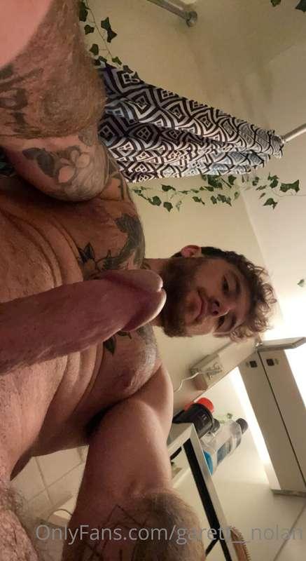 Get on your knees and suck on me until your mouth is full, t..