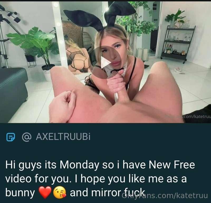 Check your Inboxes for new Monday Free video